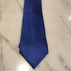 Ermenegildo Zegna Blue Tie.